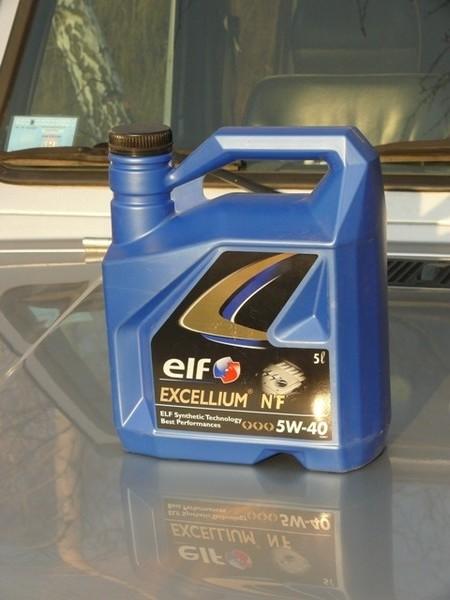 Тест масла Elf Excellium NF 5W-40
