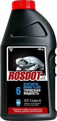 Тормозная жидкость ROSDOT 6 разработана для тормозных систем ABS