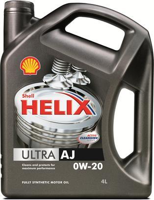 Компания Shell представила новое моторное масло Helix Ultra AJ 0W-20